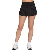 Gold Hinge Women's Pleated Tennis Skirt