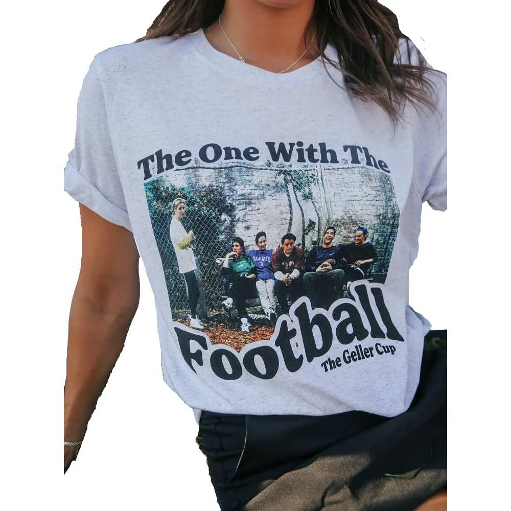 Women's The One With Football Short-Sleeve T-Shirt