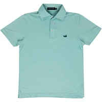 Youth Biscayne Heather Performance Polo