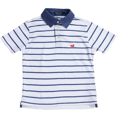 Youth Marina Bay Stripe Polo