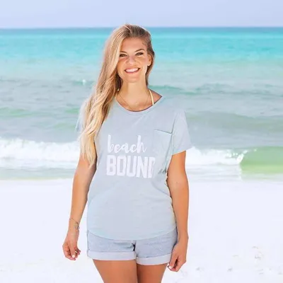 30A Women's Beach Bound Slouch T Shirt