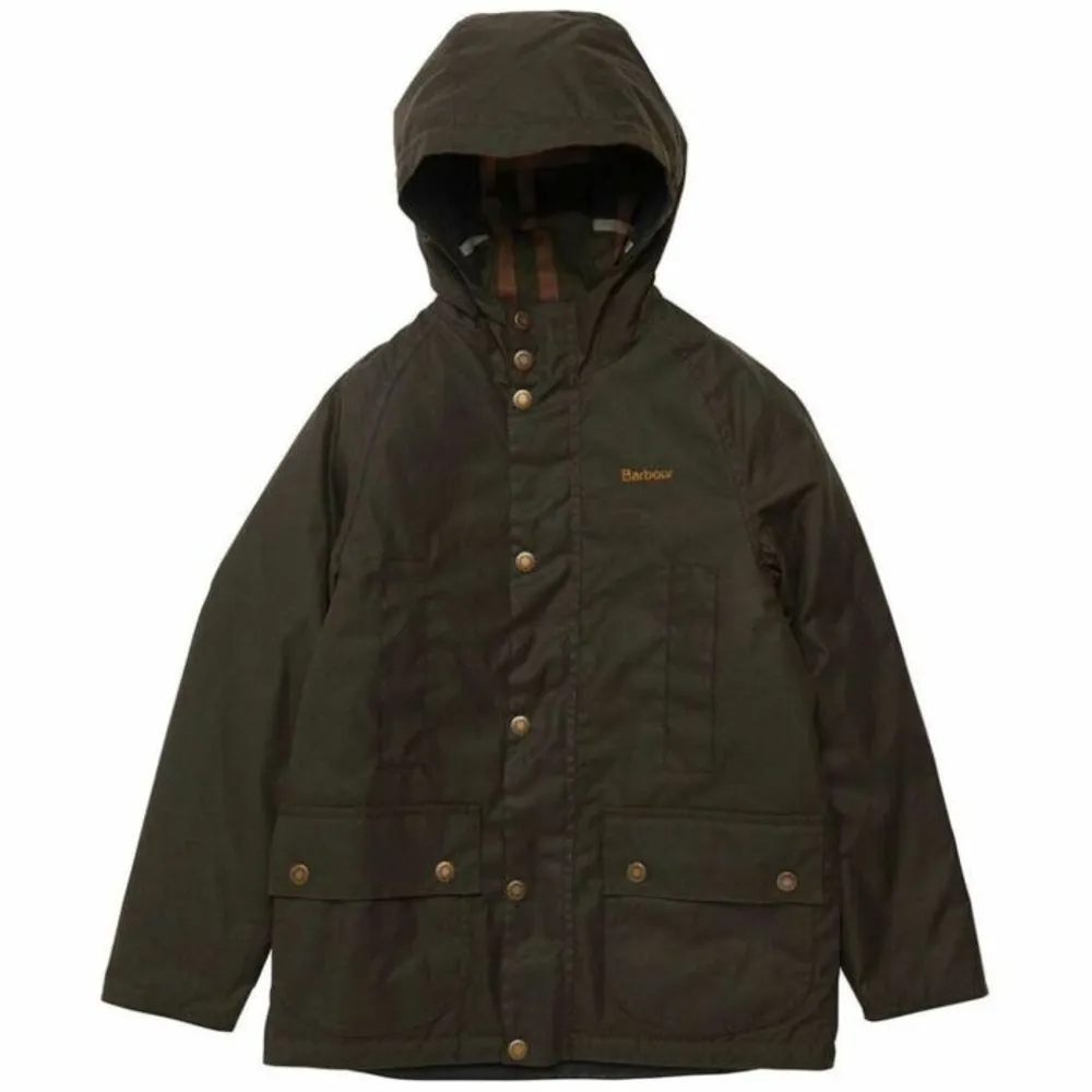 Boy's Beaufort Waxed Jacket