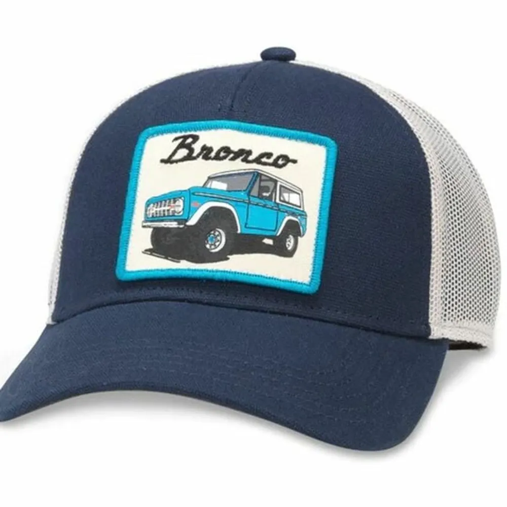 3D Bronco Fitted Mesh Cap