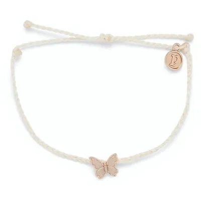 Butterfly In Flight Bracelet - Rose Gold