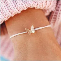 Butterfly In Flight Bracelet - Rose Gold