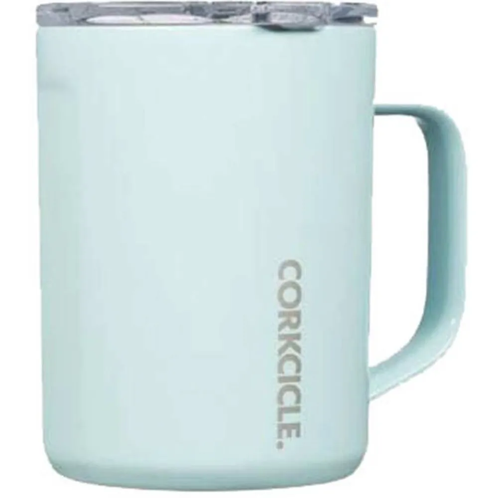 Corkcicle 16 Oz Coffee Mug Triple Insulated Stainless Steel Cup, Prismatic  