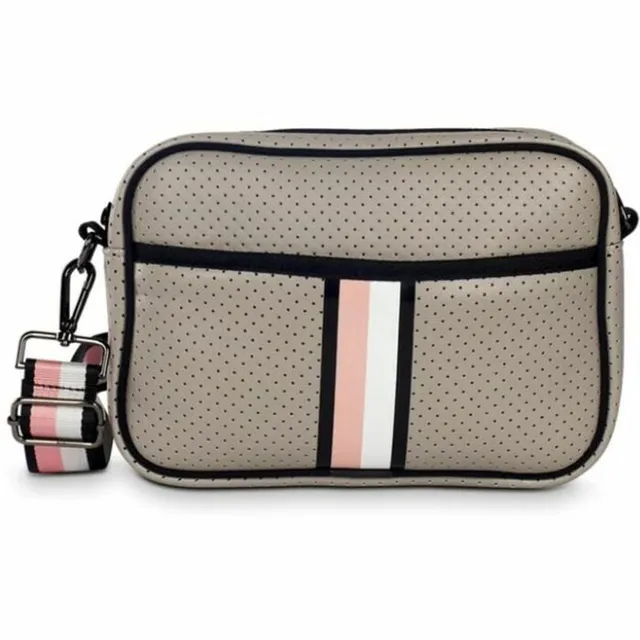 Blush Neoprene Crossbody Bag