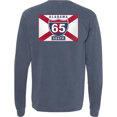Men's 65 South Logo Long Sleeve Tee
