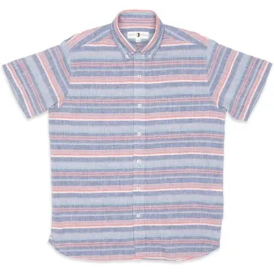 Men's Flint Stripe Oxford Short Sleeve Shirt