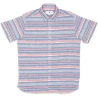 Men's Flint Stripe Oxford Short Sleeve Shirt
