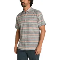 Men's Flint Stripe Oxford Short Sleeve Shirt