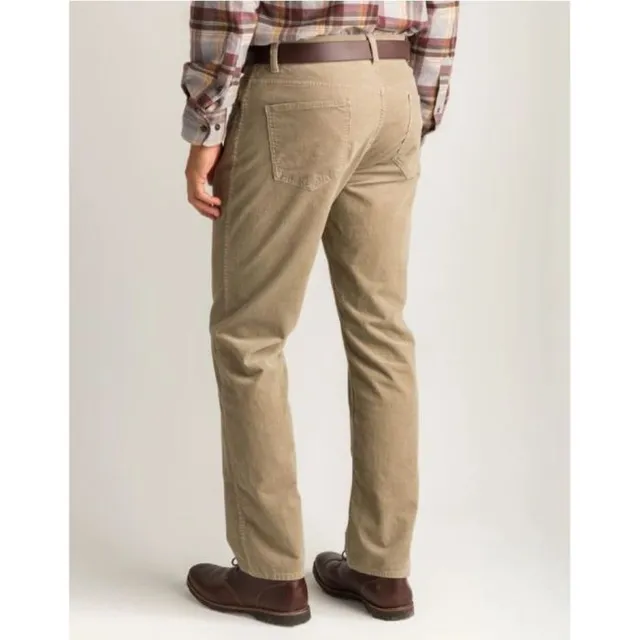 Frank and Oak Men's The Flex Slim-Fit 4-Way Stretch 5-Pocket Pants