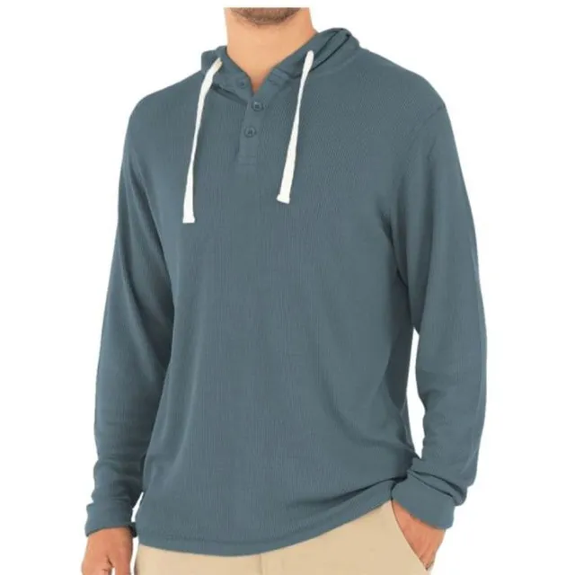 Mountain High Outfitters Men's Bamboo Waffle Hoody