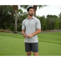 Men's Biscayne Heather Performance Polo