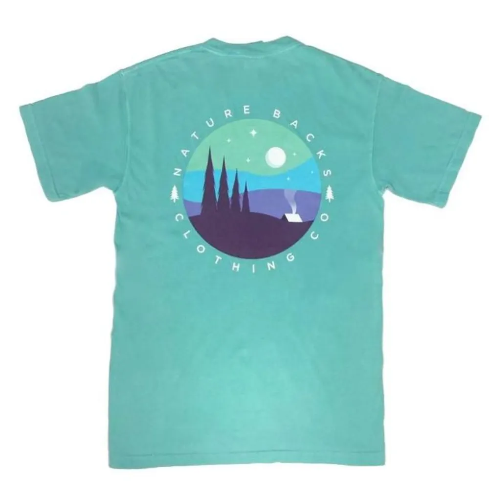 Men's Camping Short Sleeve Tee