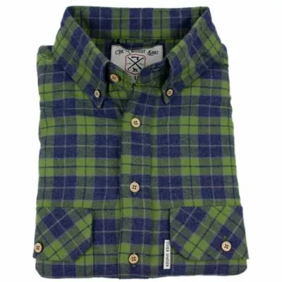 Men's Crosscut Flannel Shirt