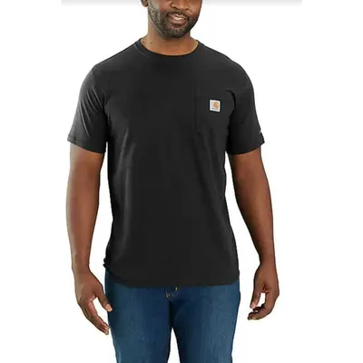 Men's Force Relaxed Fit Midweight Short Sleeve Pocket T-Shirt