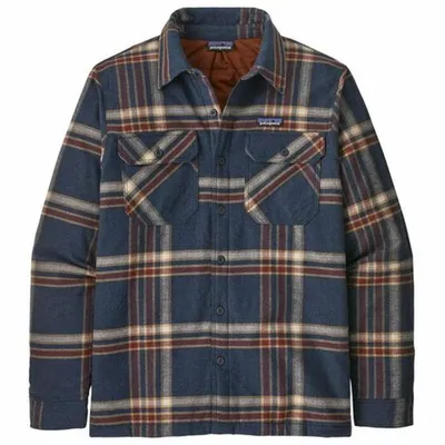 Men's Insulated Organic Cotton Midweight Fjord Flannel Shirt
