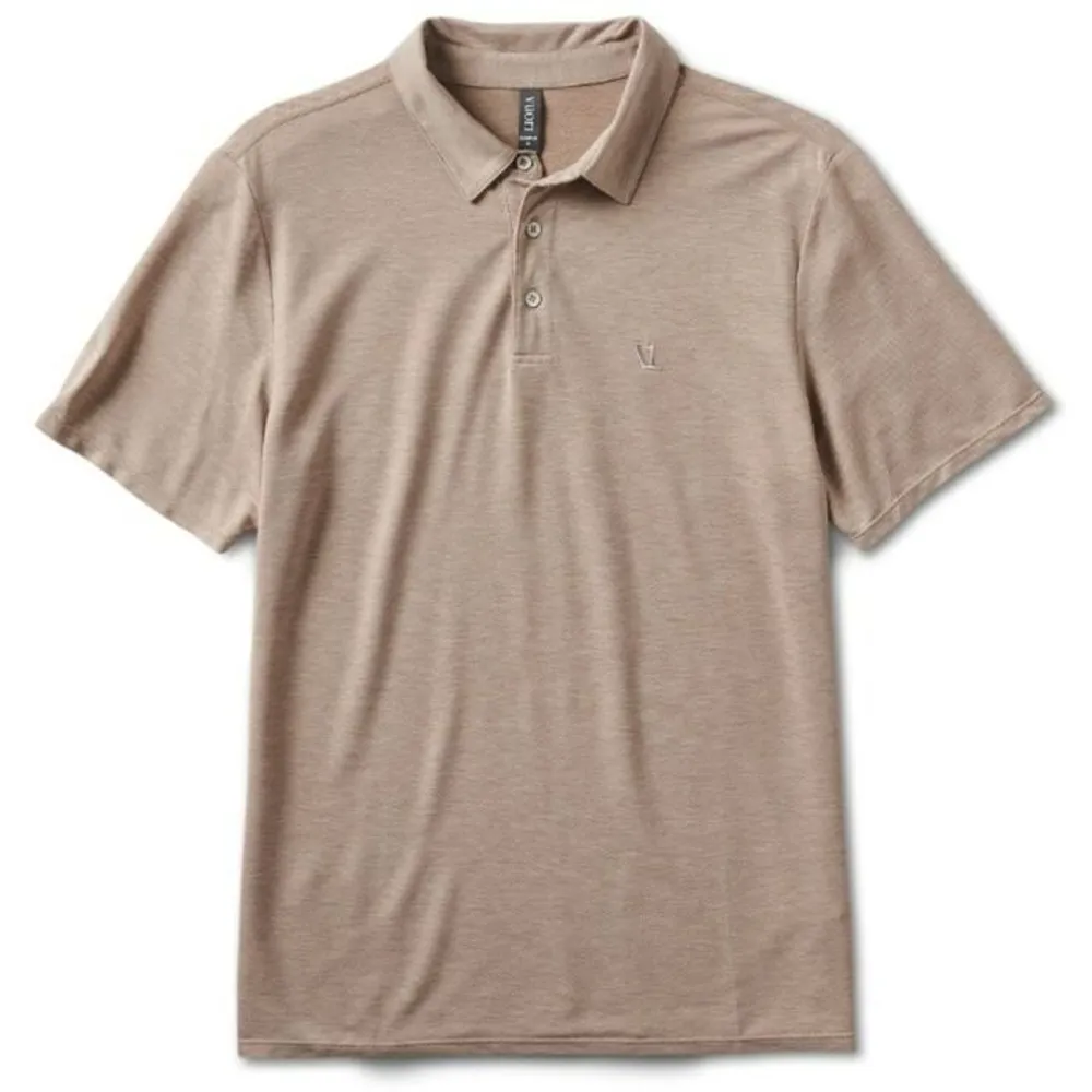 Men's Knit Twill Polo