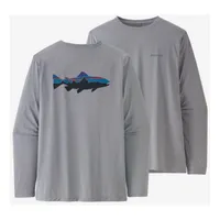 Men's Cap Cool Daily Fish Graphic Long Sleeve