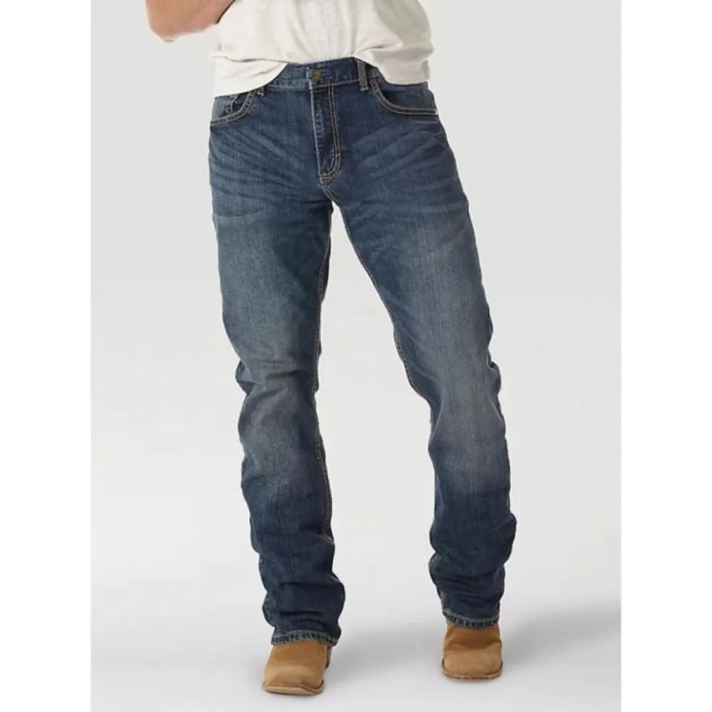 Retro Slim Fit Bootcut Jeans - Dax