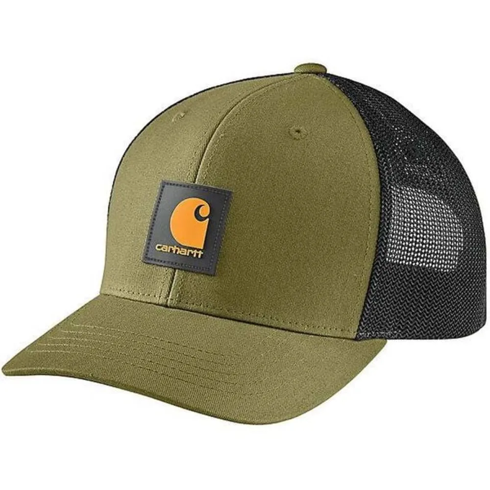 Custom Orange Ridge Camo Cap