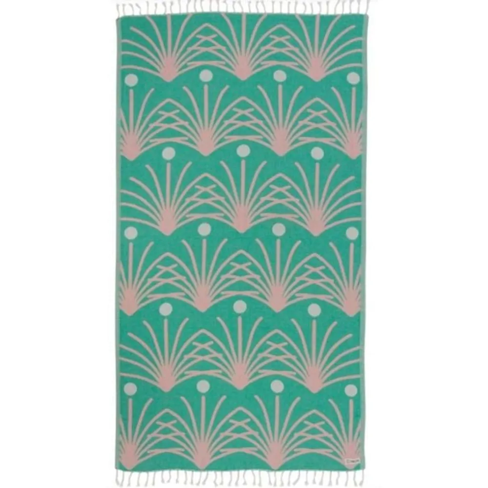 Retro Palm Towel