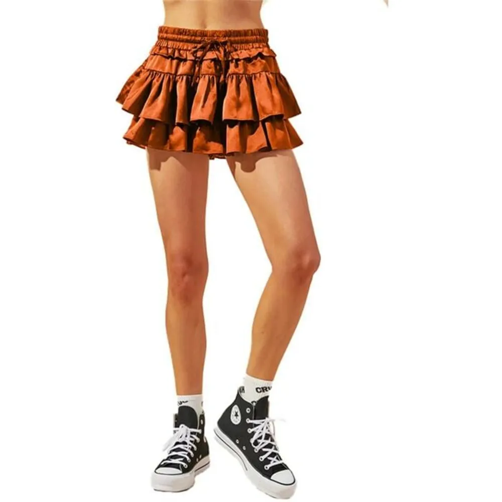 Ruffle Tiered Skort