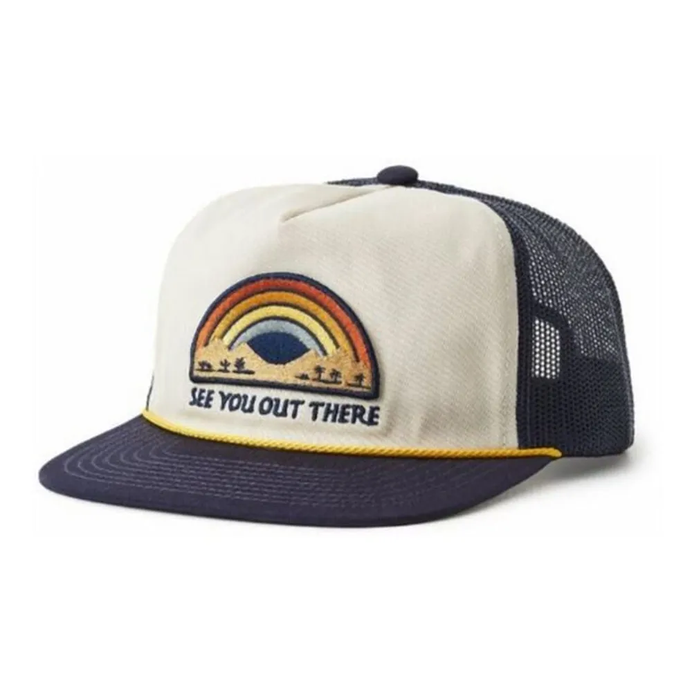 Fish Hippie Nice Shot Trucker Hat - Navy