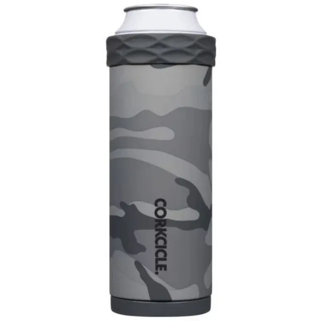 Corkcicle - Slim Can Cooler Black