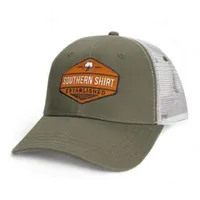 Trademark Badge Mesh Hat