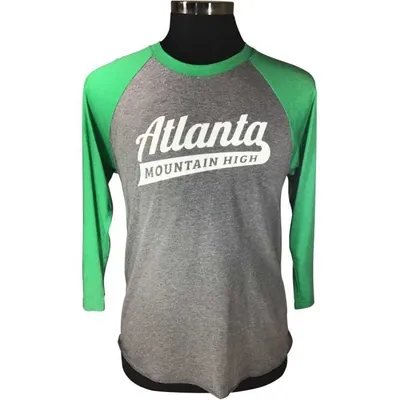 Unisex Atlanta 3/4 Baseball Tee