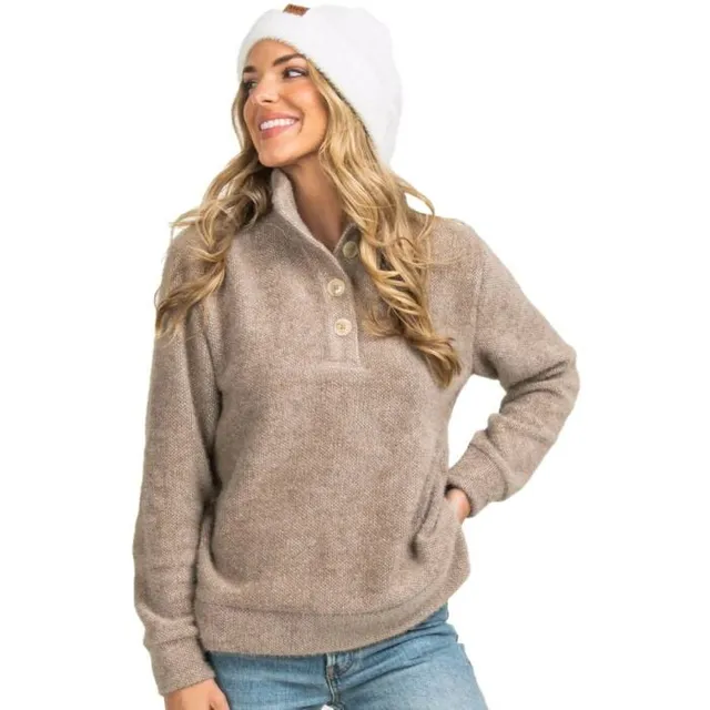 Danica Funnel Neck Tunic Sweater – Nova Lee Boutique