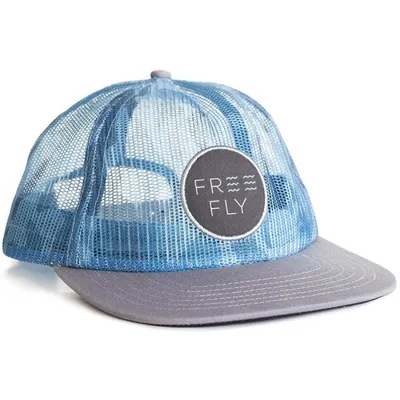 Water Camo Mesh Snapback Hat