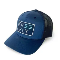 Wave Snapback Mesh Trucker Hat