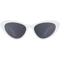 Wicked White Cat-Eye Sunglasses