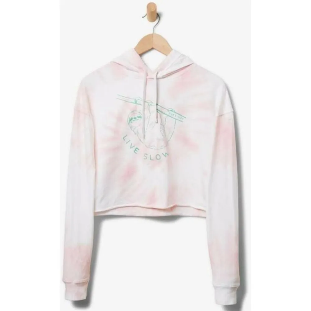 Women's Live Slow Crop Hoodie