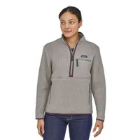 Women's Retro Pile Marsupial Fleece Pullover