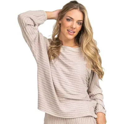 Women's Ribbed Sincerly Soft Bella Top