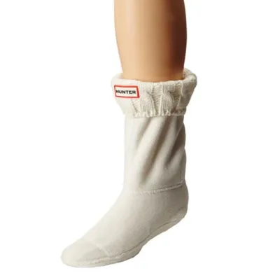 Women's Short Stitch Cable Boot Sock