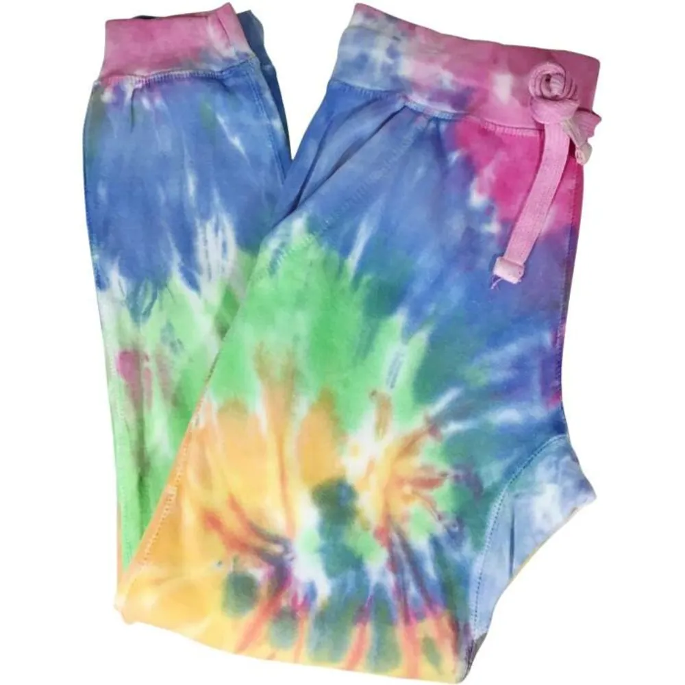 Jogging large tie dye