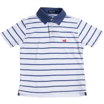 Youth Marina Bay Stripe Polo