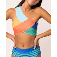 Zella Patchwork Crop