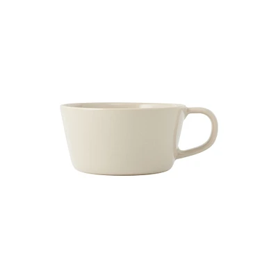 Stoneware Cereal Mug Cup - Grey Beige