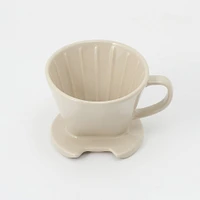 Stoneware Coffee Dripper - Grey Beige