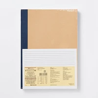 5 Pack B5 Lined Notebook
