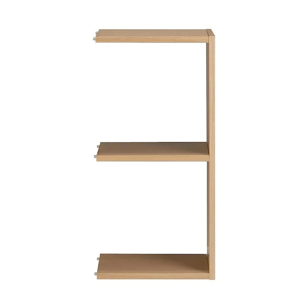 Additional Stacking Shelf - Oak - 2 Tiers