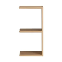 Additional Stacking Shelf - Oak - 2 Tiers