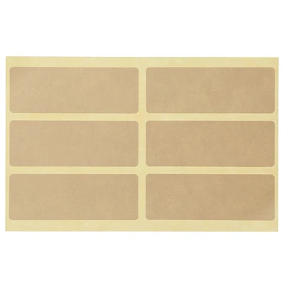 Index Labels for Polypropylene Storage