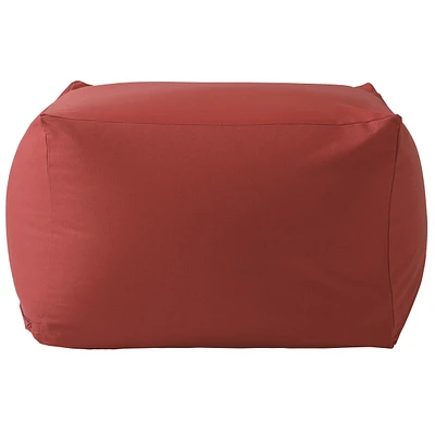 Cotton Canvas Cover For Body Fit Cushion - Scarlet (Cushion Sold Separately)